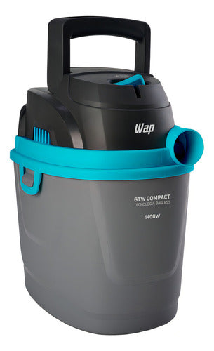 aspirador de pó e líquido portátil wap gtw compact 1400w