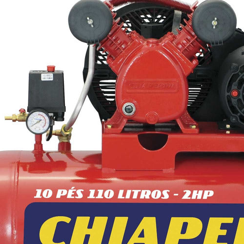 Compressor De Ar Elétrico Chiaperini Profissional Red 10/110