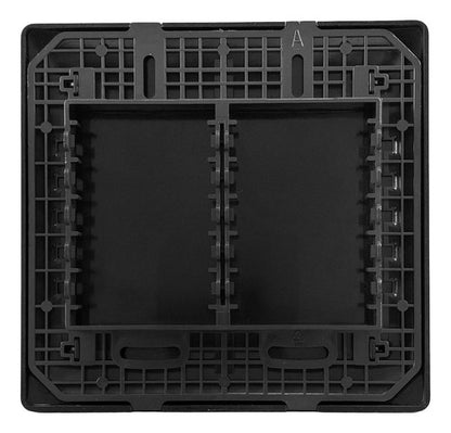 Placa Cega 4x4 Contemporânea Onix Fame Linha Habitat 4573