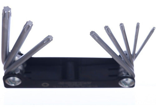 jogo de chave torx tipo canivete 8pçs - king tony  20308pr