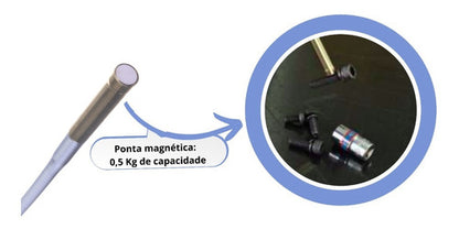 Pegador Flexível C/ Ponta Magnética 2121-18 King Tony