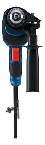 Furadeira De Impacto 1/2 Pol Bosch Gsb 16 Re 850w Azul 60 Hz