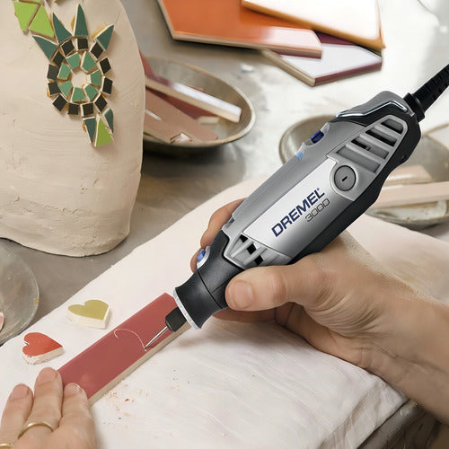 Retífica Dremel 3000 82 Acessórios Eixo Flexível Dremel 220v