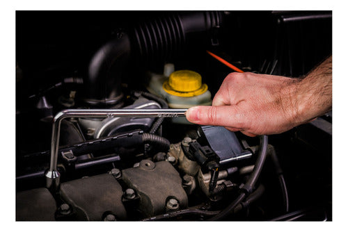 Jogo De Chave Biela 8 A 19 Mm 12 Peças St08021 Sata