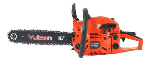 motosserra vsl450 2,3hp 45cc sabre rolante 16 vulcan