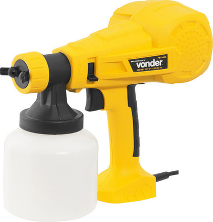 Pistola Elétrica Para Pintura Pev400 Hvlp 800ml Vonder Amarelo/preto
