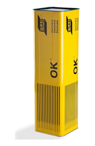 Eletrodo Ferro Fundido Aço Limável 2,5kg 3,25mm Ok 9218 Esab