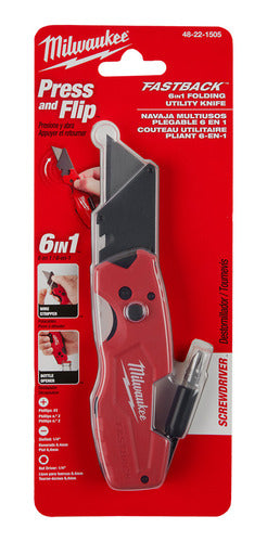 Estilete Fastback 6 Em 1 Bits 48-22-1505 Milwaukee