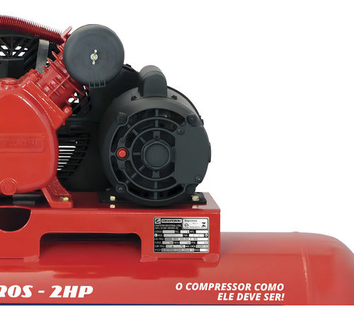 Compressor De Ar Elétrico Chiaperini Profissional Red 10/110