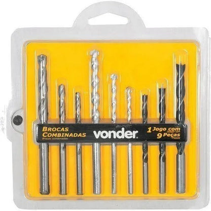 Kit Furadeira 1/2 E Esmerilhadeira 4.1/2 220v Vonder
