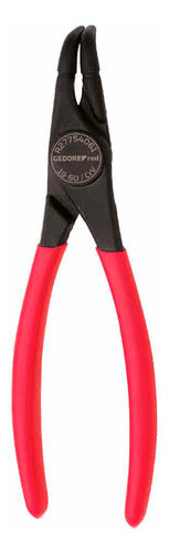 alicate anéis interno 7  curva 19-60mm r27754061 gedore red