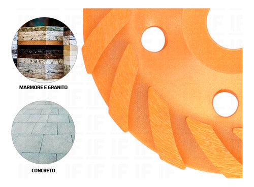 rebolo diamantado turbo/segmentado 115mm x m14 mtx 729139