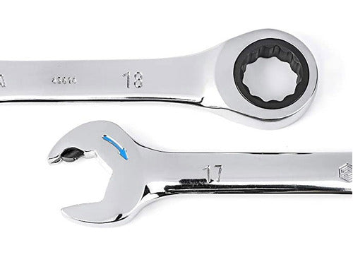 Chave Combinada Speedy Com Catraca 10mm Sata Cromo Vanádio