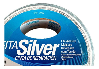 Fita Silver Tape Tekbond 48mm X 25m Prata