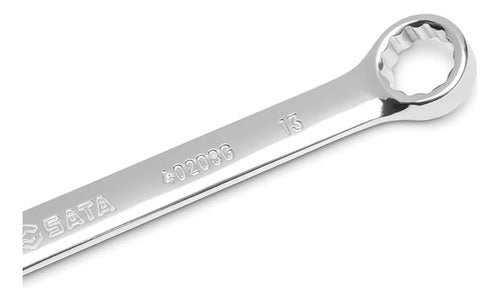 jogo de chaves combinadas 8 a 24mm c 14 pcs sata - st09026g