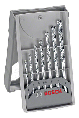 Jogo De Broca Widea P/ Concreto Bosch Com 7 Peças