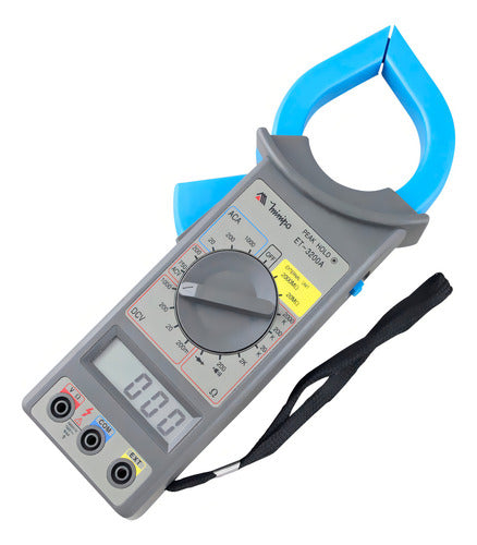 alicate amperímetro 1000a ac et3200a minipa