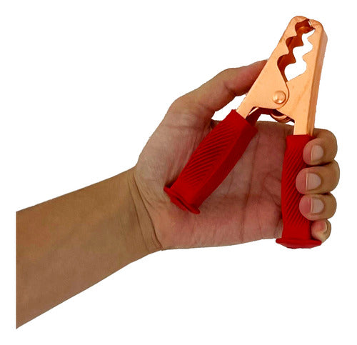 par de garra jacaré 400a flach