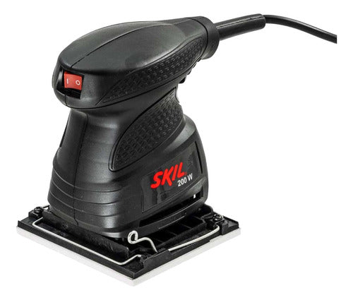 Lixadeira Profissional Orbital Skil 7232 Preta 50hz/60hz 200