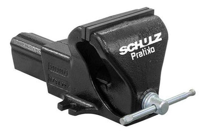 Morsa Torno De Bancada Nº 10 C/ Mordente Fixo Schulz Pratiko