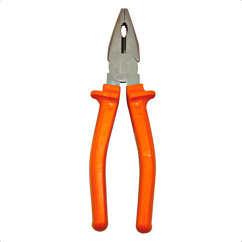 alicate universal 8 pol cabo emborrachado bestfer bfh0039