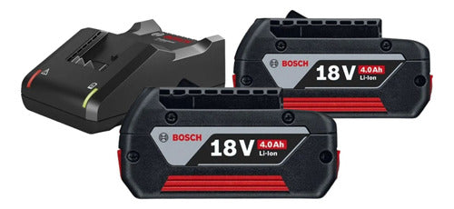 Chave De Imp 3/4 Biturbo Gds 18v 1050h C/ 2 Bat 4ah Bosch