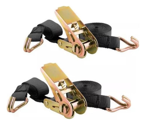 Jogo Catraca Com Cinta Vonder Para Amarrar Carga 800kg