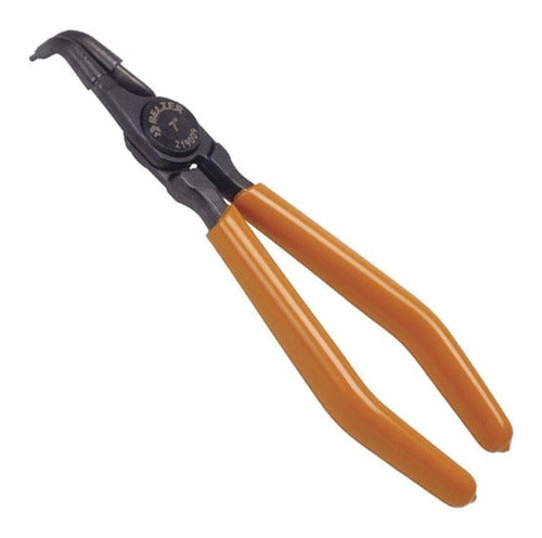 Alicate P/ Anéis Internos Bico Curvo 7 Pol Belzer 219009bbr