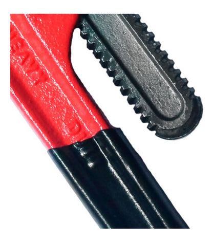 Chave De Cano Grifo/tubos 10'' Mordente Em Aço 1570255 Mtx Vermelho