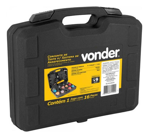 conjunto de teste p/ sistema de arrefecimento vonder