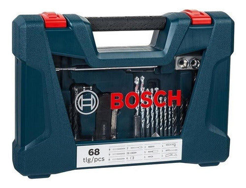 Jogo De Pontas E Brocas Bosch V-line De 68 Peças