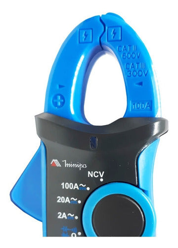 Alicate Amperímetro Digital Minipa Et-3320a 100a