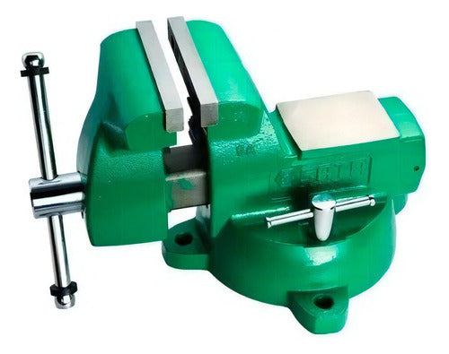 Morsa De Bancada 8 St70845sc Sata Com Bigorna Giratoria