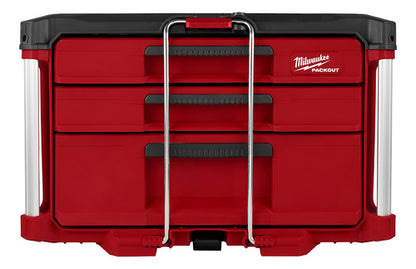 48-22-8447 Packout Caixa De Ferramentas 3 Gavetas Milwaukee