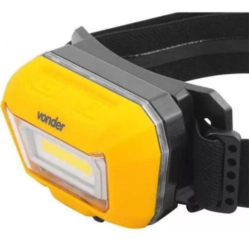 Lanterna De Cabeça Led Recarregável Vonder Lcv200 Amarelo