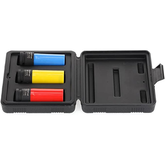 JOGO SOQUETE DE IMPACTO SET 1/2 17-21MM 3PCS GEDORE RED