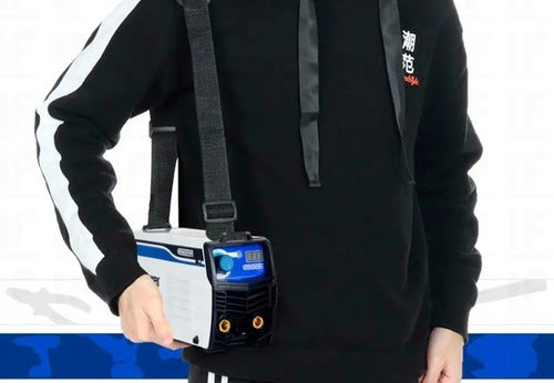 máquina de solda inversora touch 145 220v 140a - boxer