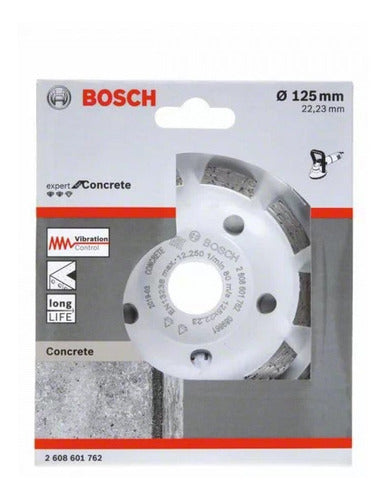 prato diamantado 125mm segmentado bosch expert for concrete
