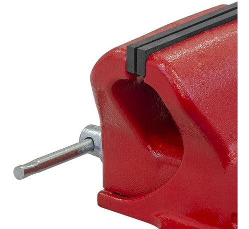 morsa torno de bancada n° 5 líder 10010085 somar - vermelho
