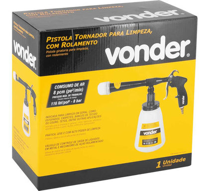 Pistola Tornador Para Limpeza Com Rolamento Vonder