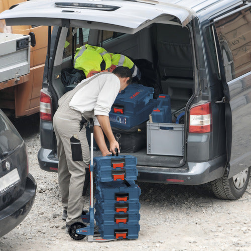 carrinho transporte alumínio para l-boxx profissional bosch