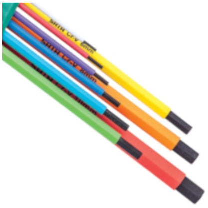 Jogo De Chave Allen Colorido 9 Peças Sata Aço Cromo Vanádio