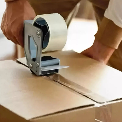 fita adesiva empacotamento de caixas 48mmx40m kit c/4 unds