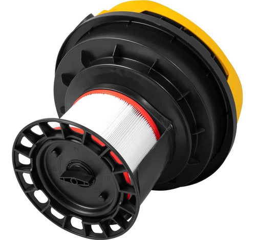 Aspirador De Pó E Líquidos 90 Litros 3.600w Apv3690 Vonder A Amarelo