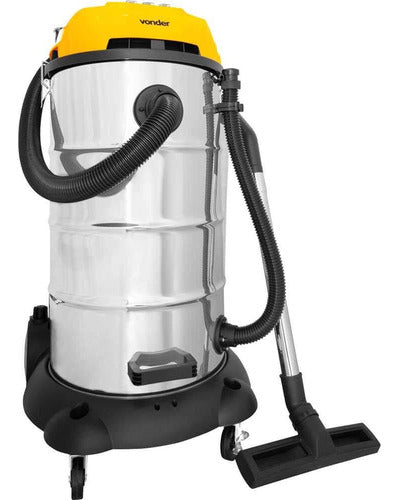 Aspirador De Pó E Líquidos 90 Litros 3.600w Apv3690 Vonder A Amarelo