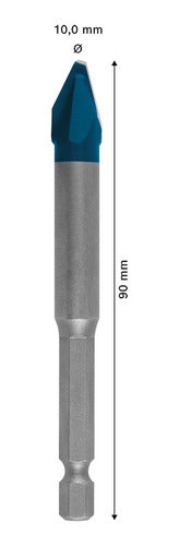 Broca Para Porcelanato Expert Hexagonal Ø10 X 90mm Bosch