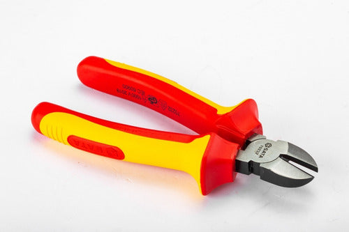 alicate de corte diagonal 6 vde isolado sata st70232