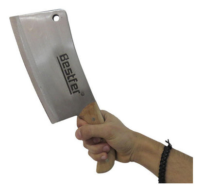 Cutelo Tipo Artesanal Aço Manganês 8,5 Pol Full Tang Bestfer Única