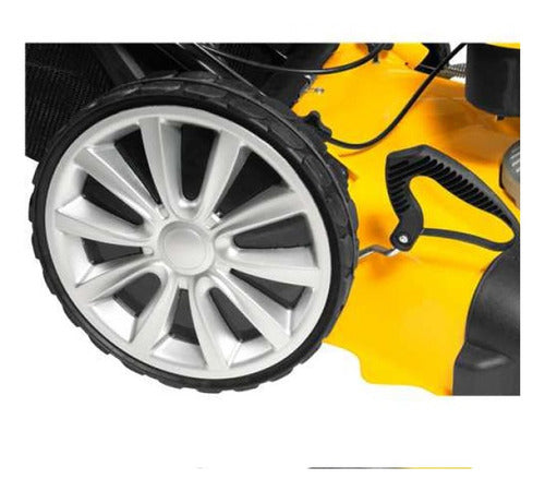 Carrinho Cortar Grama Gasolina 22'' 6,5hp Tracionado Vonder