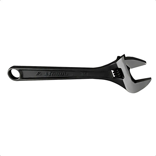 Chave Inglesa Ajustável 150mm 6 Pol Bestfer Aço Niquelado Preto